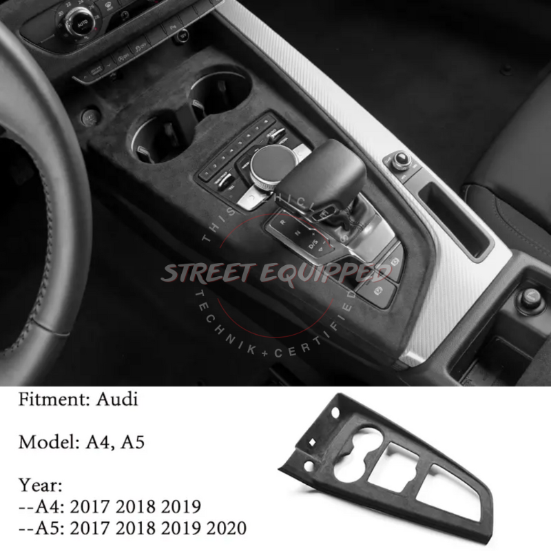 Alcantara Center Console Overlay