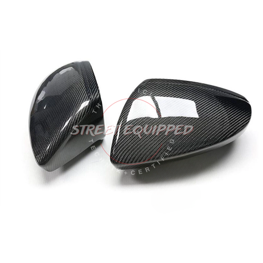 Audi C8 Carbon Mirror Caps image 2