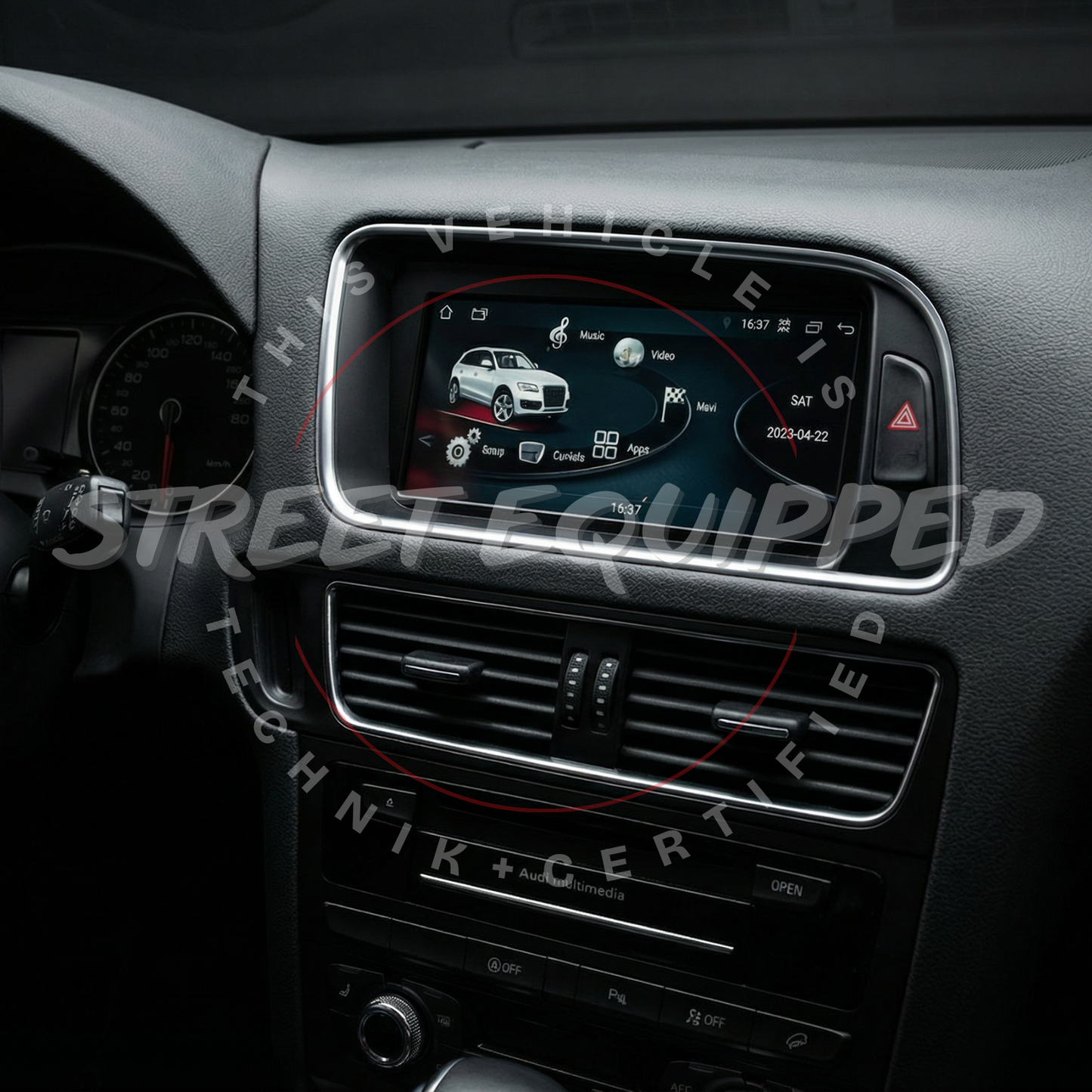 Audi B8.5 Q5 MMI screen
