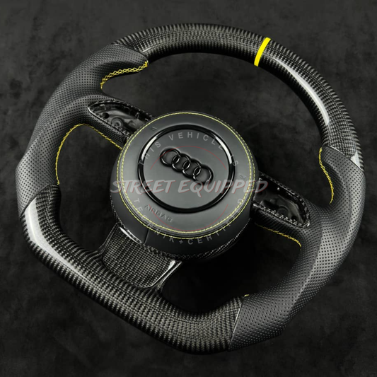 Audi B8/C7 Audi Custom Carbon Steering Wheel - V1 image 2