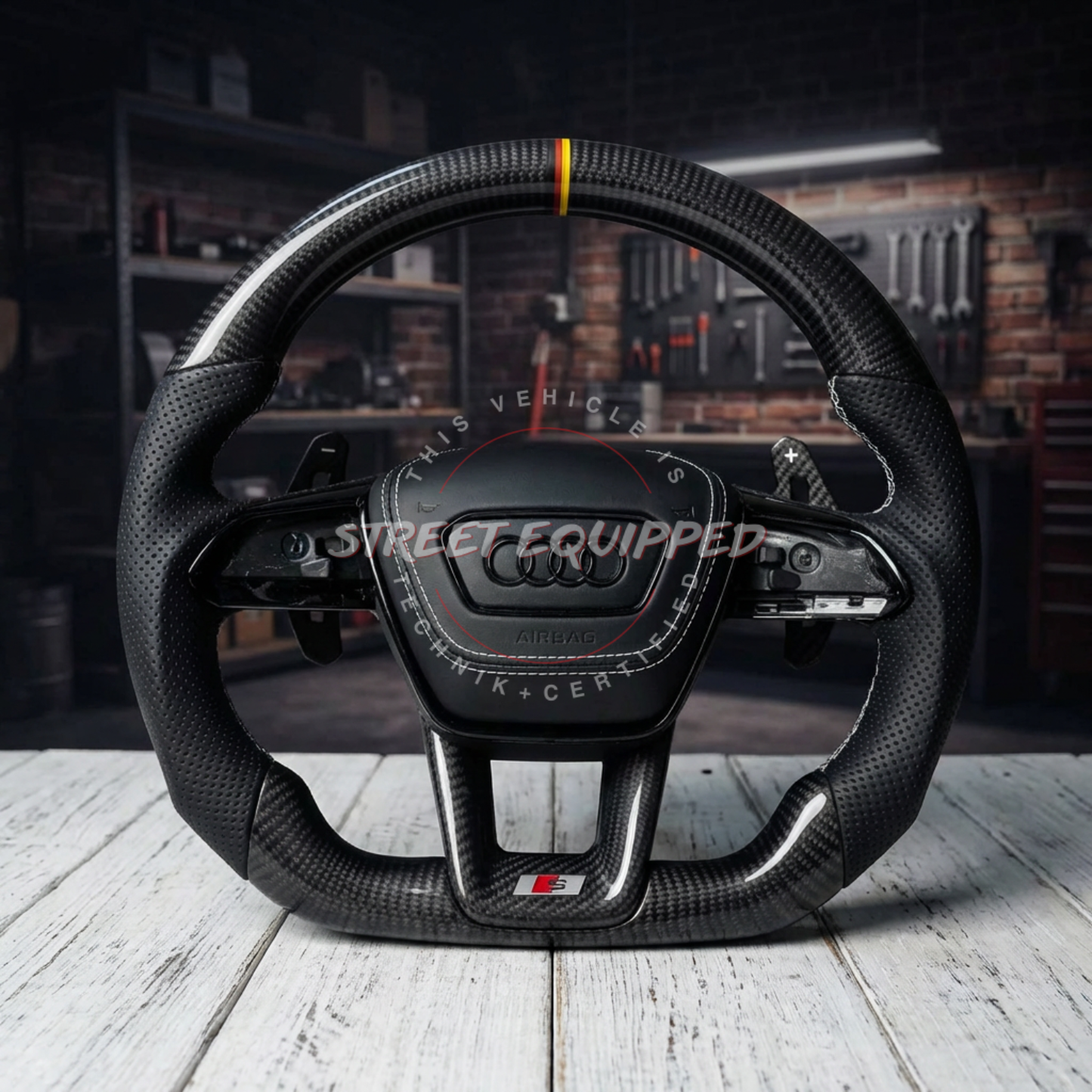 Audi Custom Carbon Steering Wheel - V2 for C8