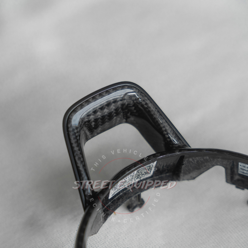 Carbon Fiber Frame - Steering Wheel with Round Airbag