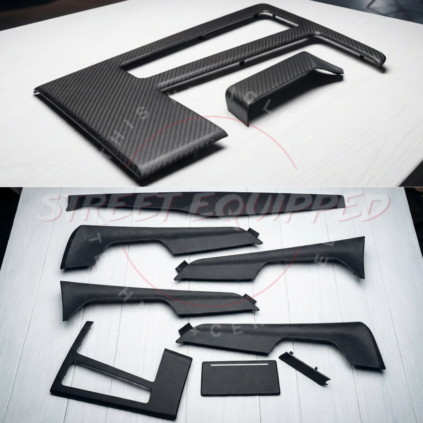 Audi C8 Carbon Fiber Interior Trim