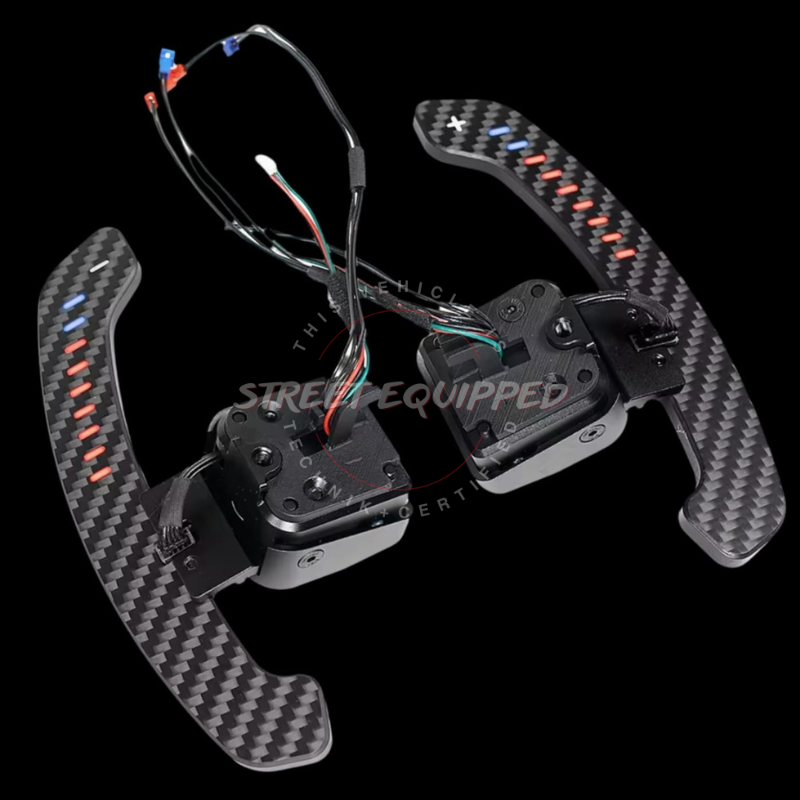 Magnetic Paddle shifter with RPM shift light