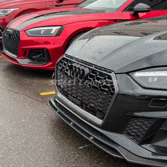 Audi B9.5 RS Grill Removable Front Plate Mount image 3