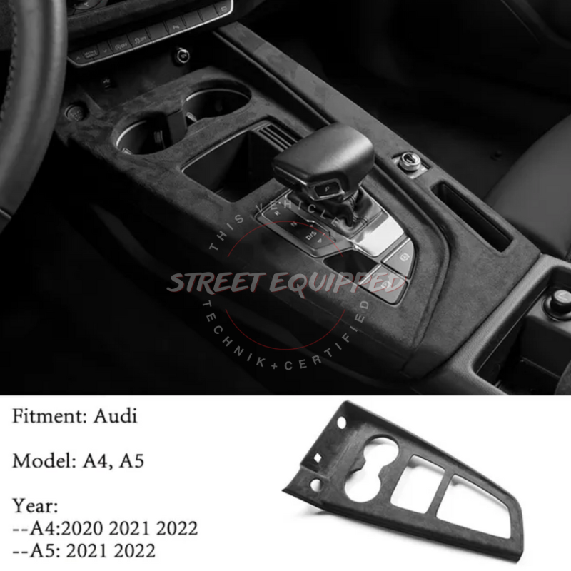 Alcantara Center Console Overlay