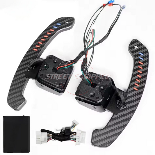 Magnetic Paddle shifter with RPM shift light