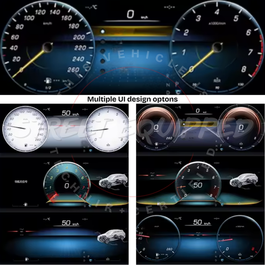 MB W205 C/GLC LCD Instrument Cluster image 2