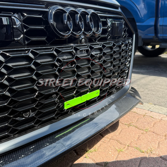 C8 RS Grill Front Plate Mount