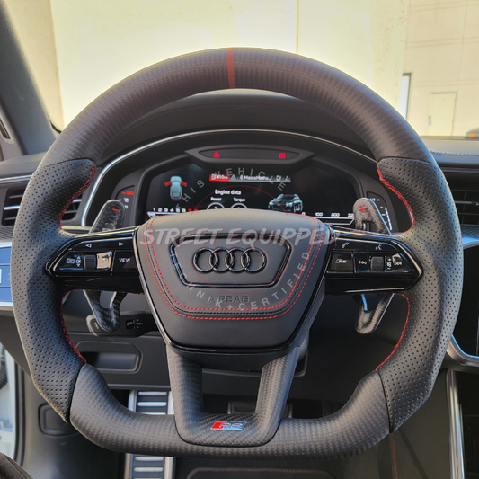 Audi Custom Carbon Steering Wheel - V2 for C8