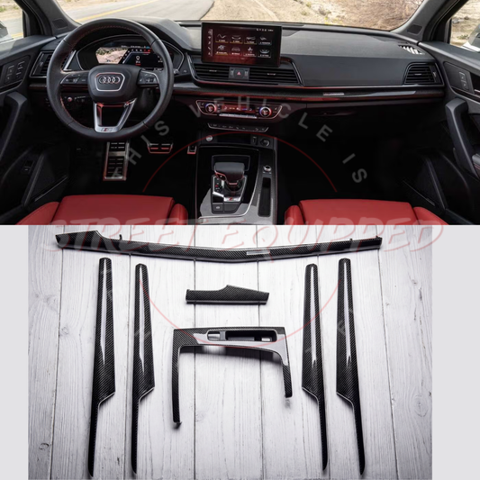 Audi B9Q Carbon Fiber Interior Trim image 3