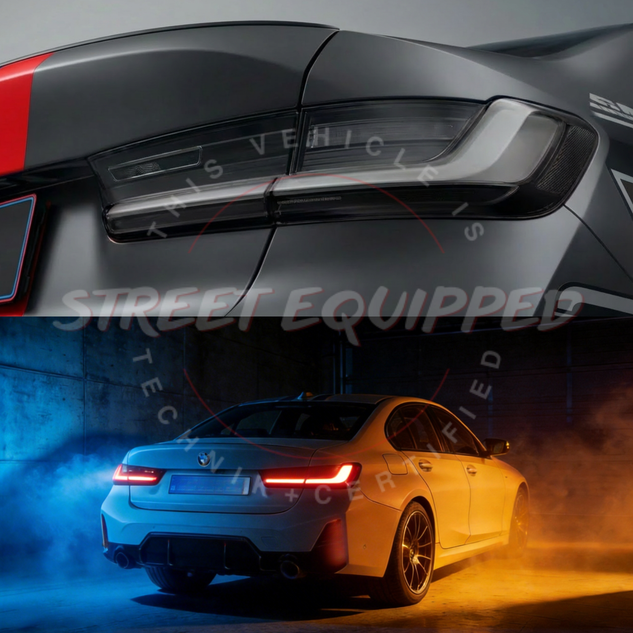 BMW G20 Smoked Tail Light