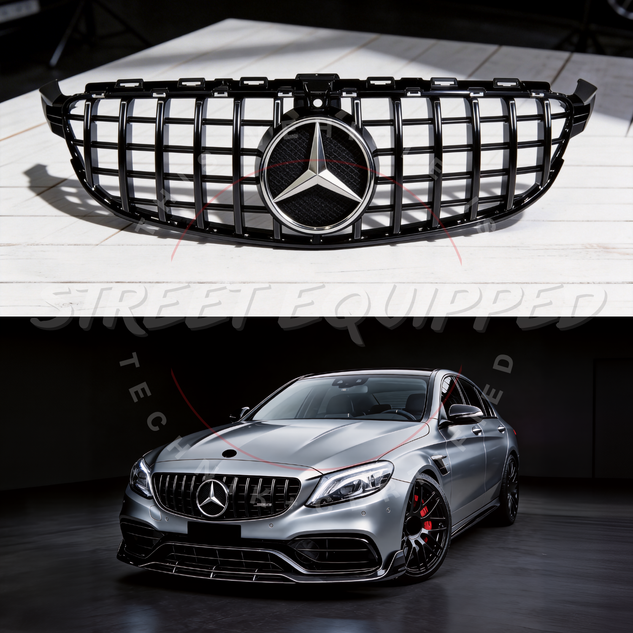 MB W205 C-Class AMG Grill V1