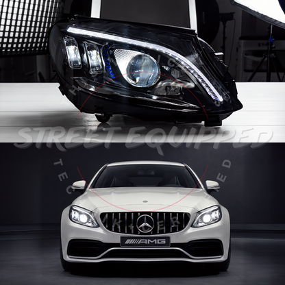 MB W205 C-Class LCI Headlight