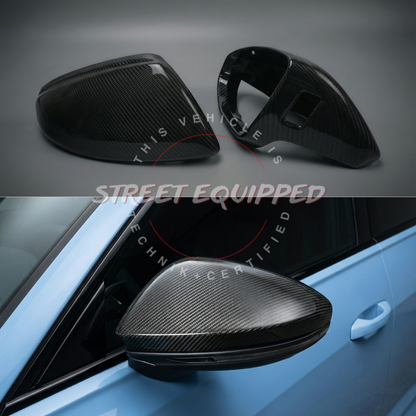 Audi C8 Carbon Mirror Caps