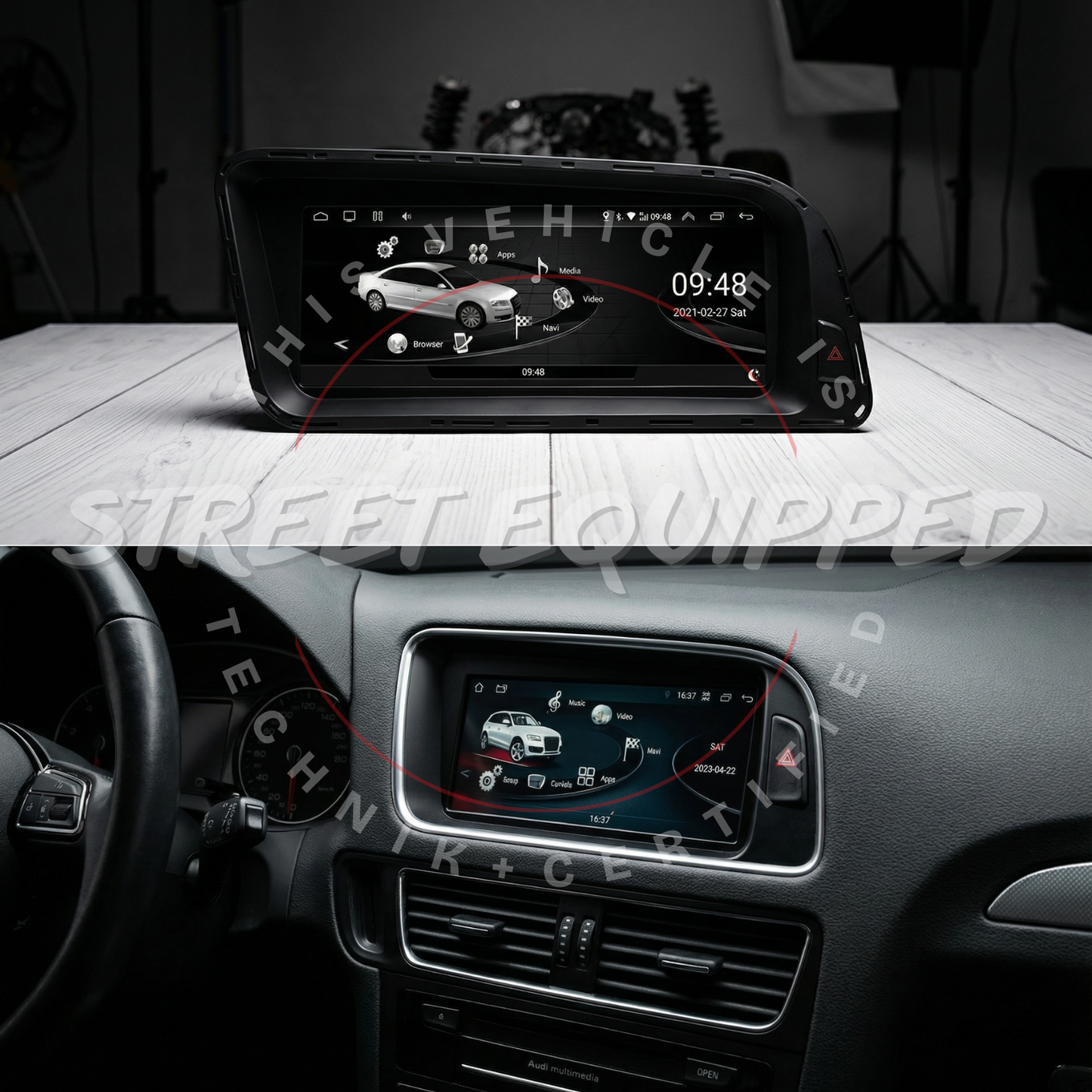 Audi B8.5 Q5 MMI screen