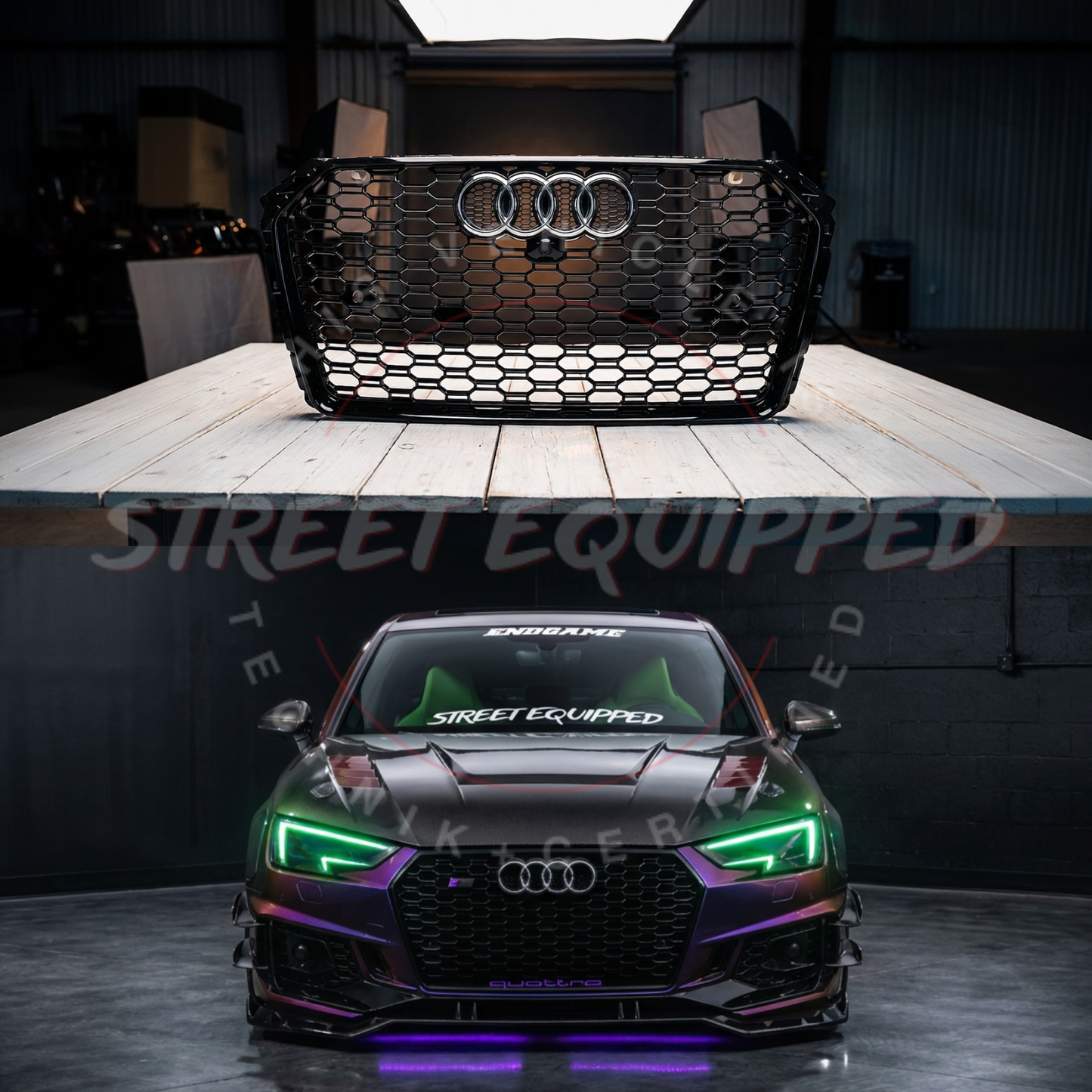 Audi B9 A4/S4 RS Grill