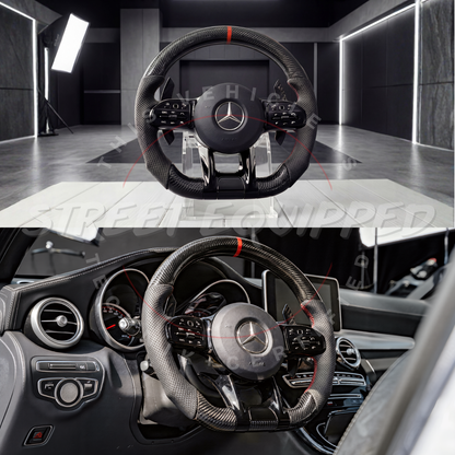 MB W205 C-Class Carbon Steering Wheel
