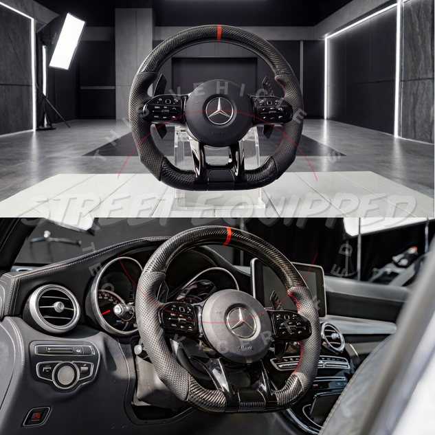 MB W205 C-Class Carbon Steering Wheel