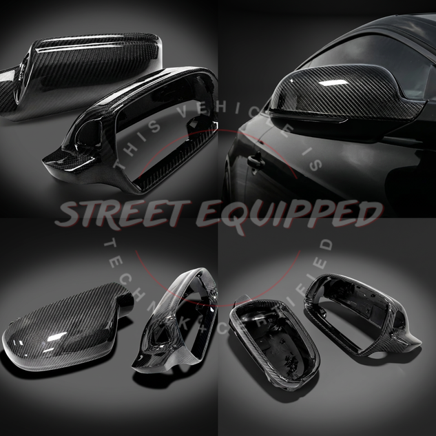 Audi B8 Carbon Mirror Caps