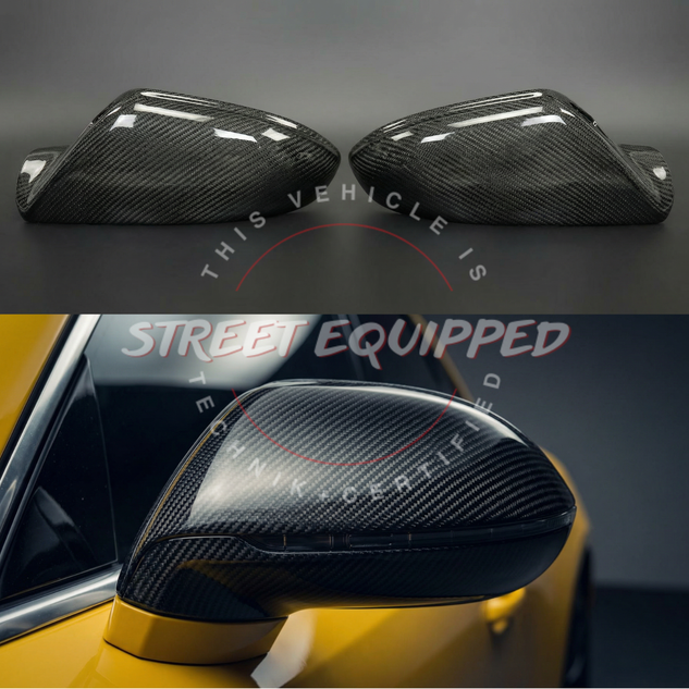 Audi C7 Carbon Mirror Caps