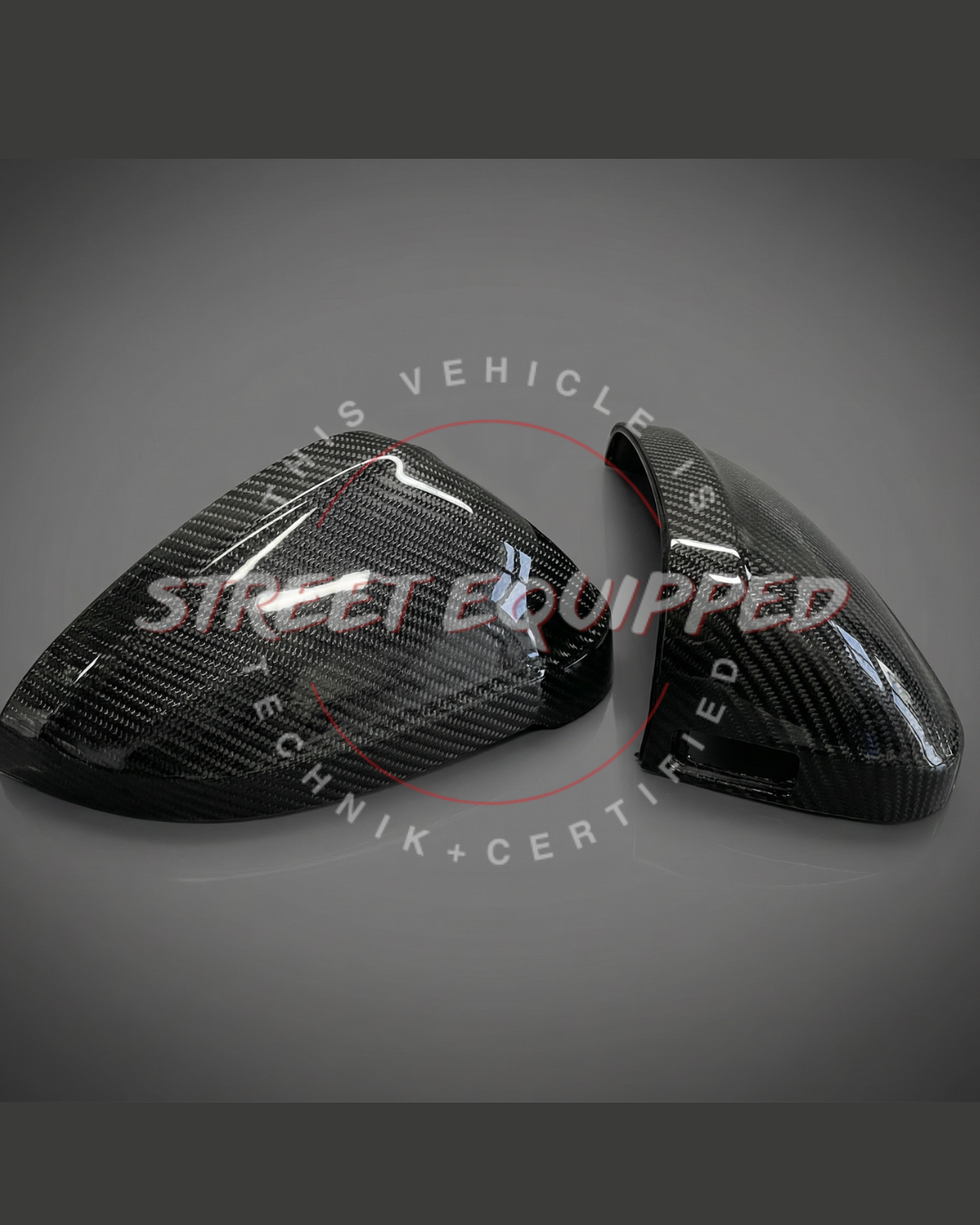 Audi B9/B9.5 Dry Carbon Mirror Caps