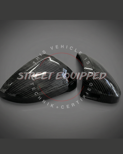 Audi B9/B9.5 Dry Carbon Mirror Caps