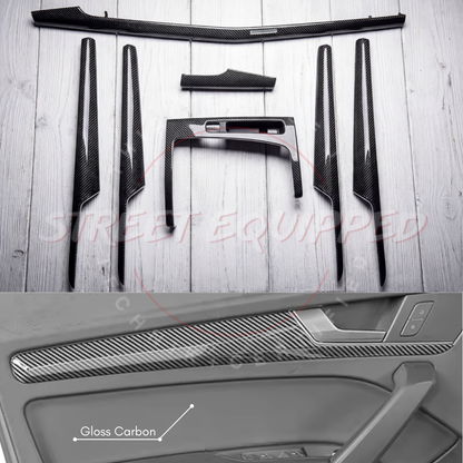 Audi B9Q Carbon Fiber Interior Trim