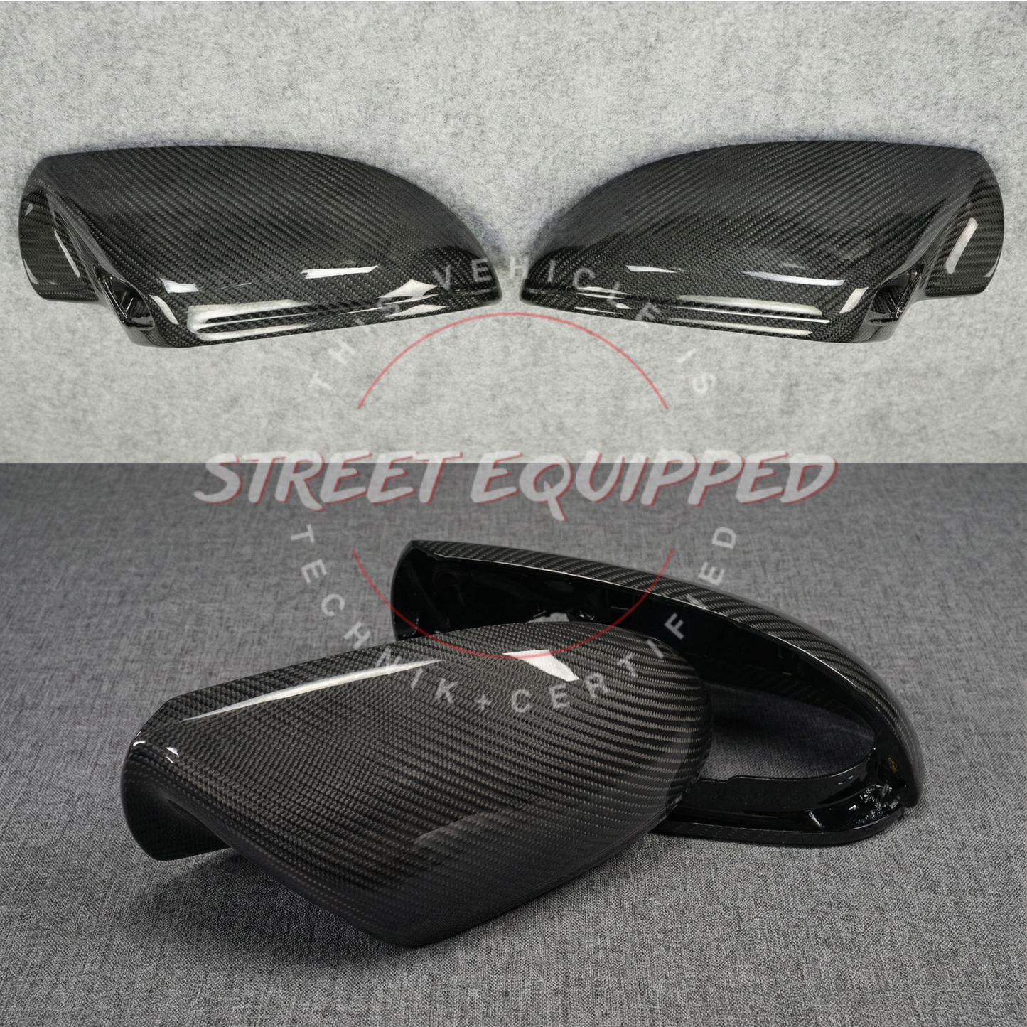 Audi C7 Carbon Mirror Caps