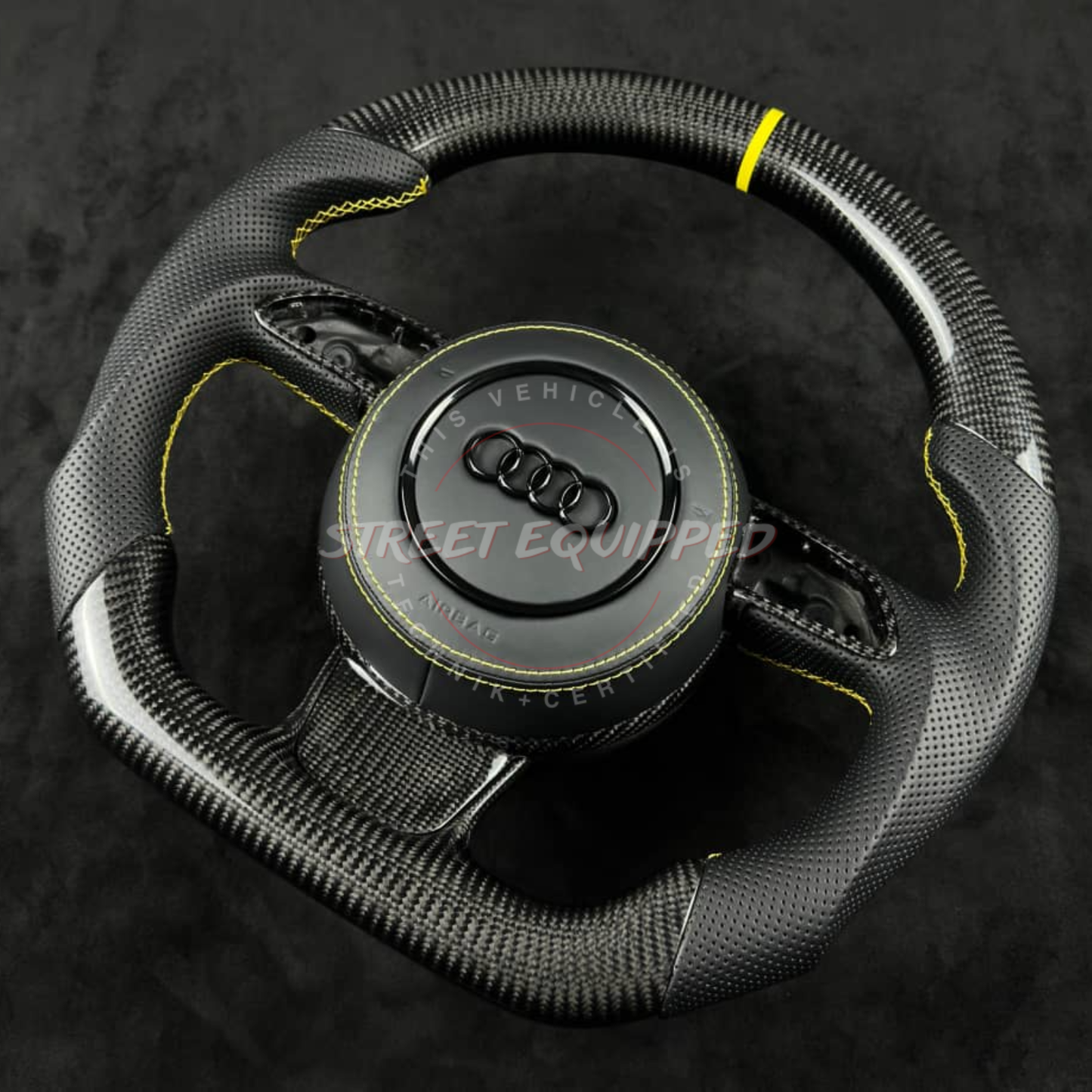 Audi B8/C7 Audi Custom Carbon Steering Wheel - V1