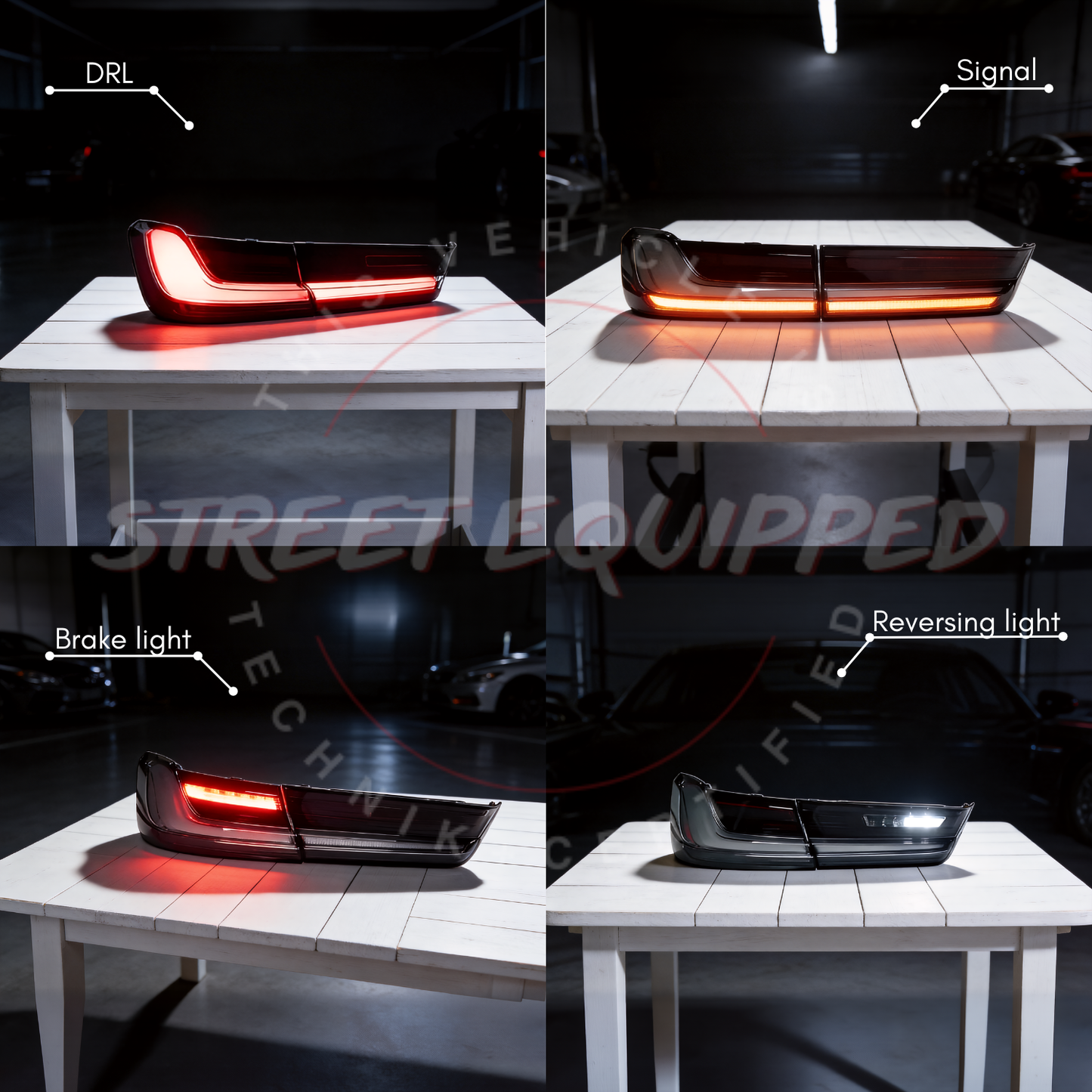 BMW G20 Smoked Tail Light