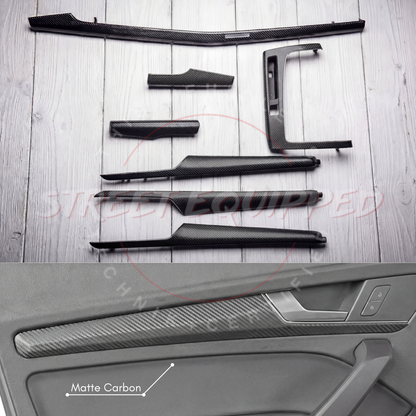 Audi B9Q Carbon Fiber Interior Trim