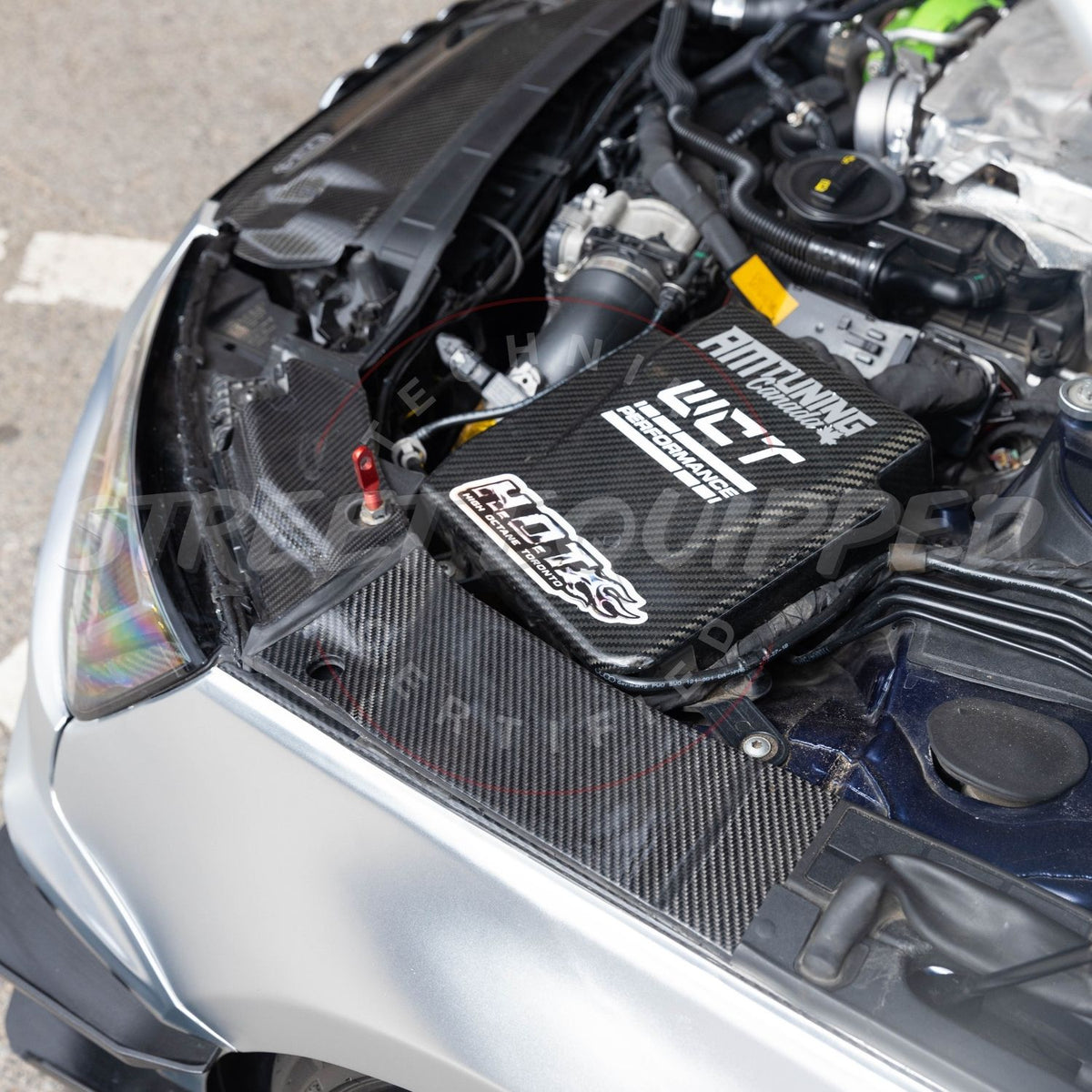 Audi B9 A/S/RS Carbon Fiber Side Engine Bay Cover