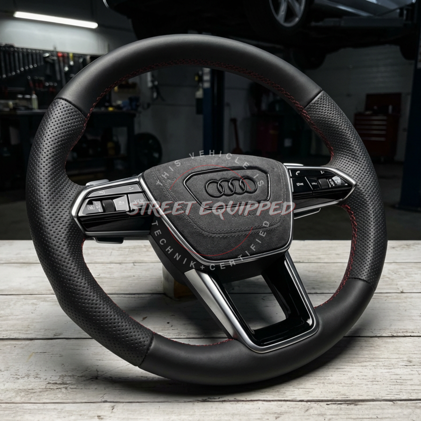 Audi Custom Carbon Steering Wheel - V2 for C8