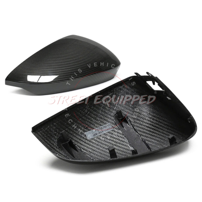 Audi 8Y Dry Carbon Mirror Caps