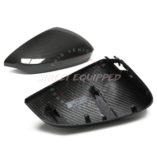 Audi 8Y Dry Carbon Mirror Caps image 3