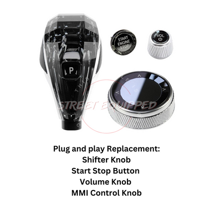 BMW Crystal Knob Kit (4-piece)