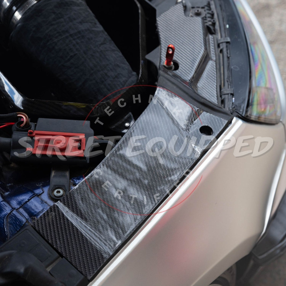 Audi B9 A/S/RS Carbon Fiber Side Engine Bay Cover