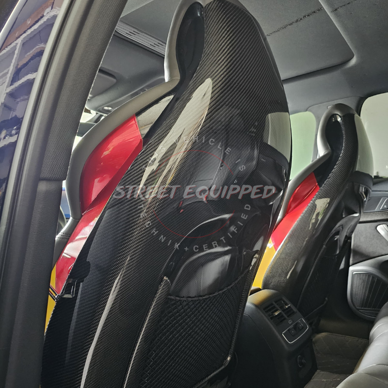 Carbon Fiber Seatbacks for Audi B9/B9.5 S&RS (pair)
