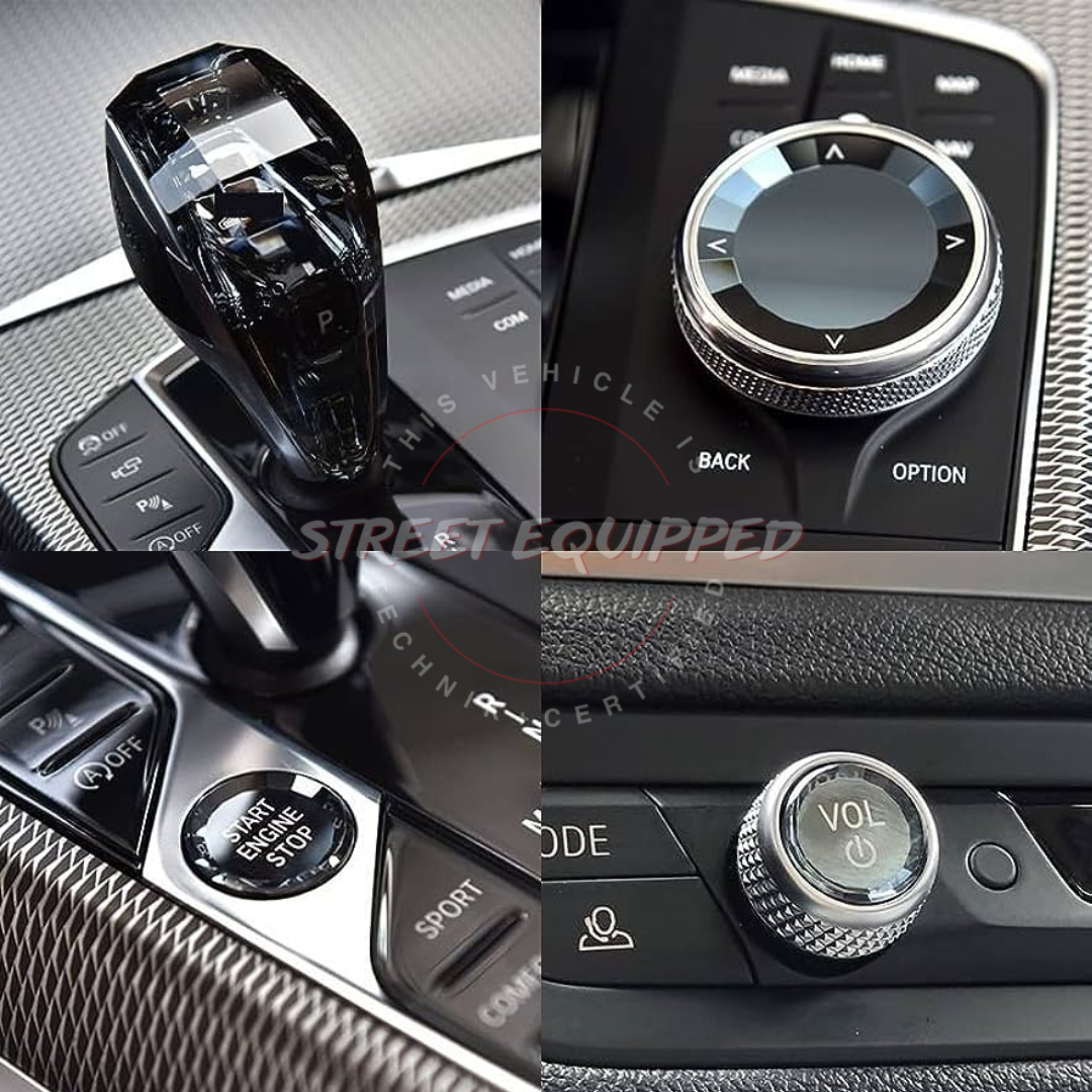 BMW Crystal knob kit (4-piece)