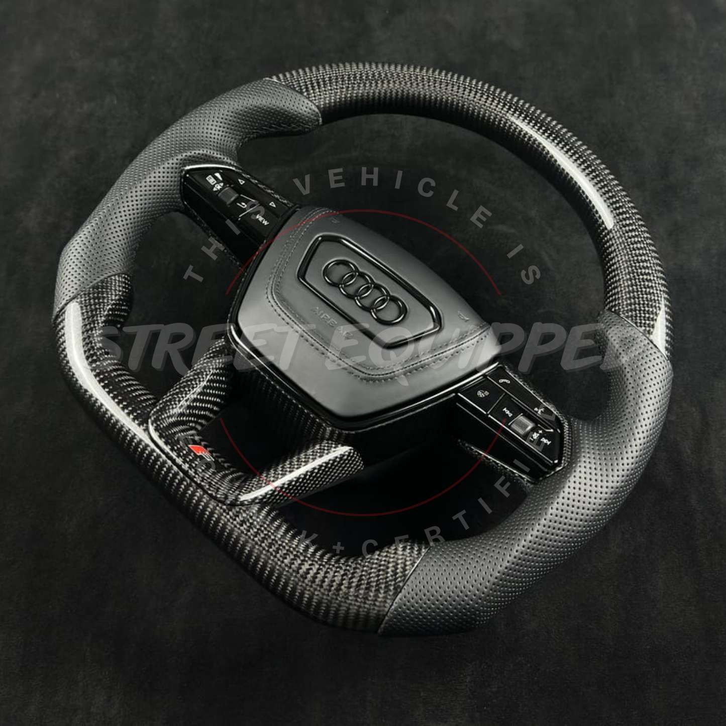 Audi Custom Carbon Steering Wheel - V2 for C8